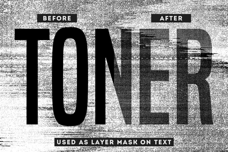 40款复古潮流黑白单色故障风粗糙毛刺扭曲肌理抽象背景图片素材 Toner Glitch Textures 图片素材 sucaiwan.com