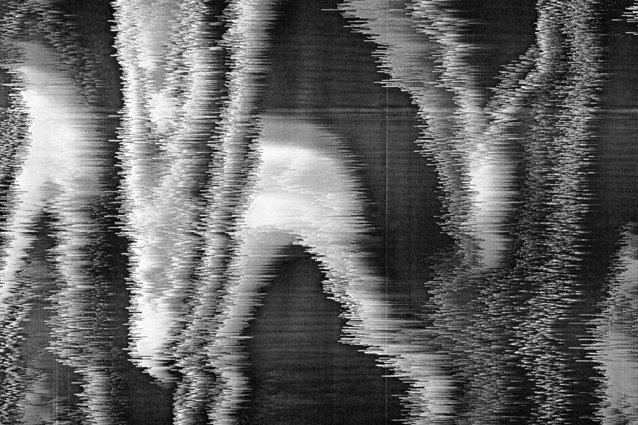 40款复古潮流黑白单色故障风粗糙毛刺扭曲肌理抽象背景图片素材 Toner Glitch Textures 图片素材 sucaiwan.com