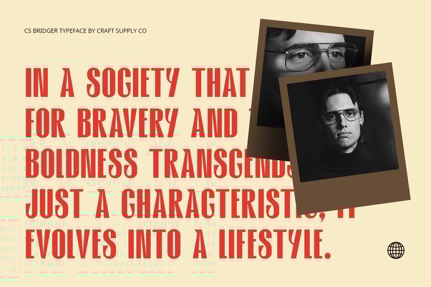 现代时尚品牌海报徽标设计无衬线英文字体安装包 CS Bridger – Bold Font 设计素材 第5张-素材湾丨精选海外优质设计素材资源 现代时尚品牌海报徽标设计无衬线英文字体安装包 CS Bridger – Bold Font 设计素材 sucaiwan.com