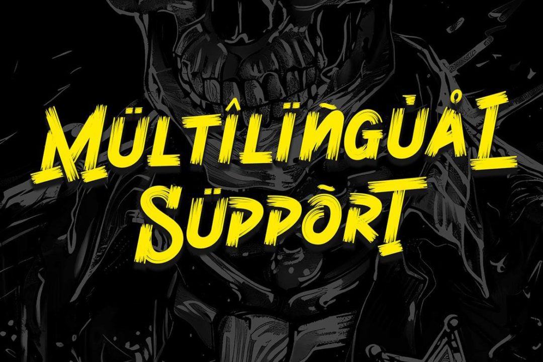 时尚创意海报封面徽标设计手写英文字体安装包 Queen Rocker 设计素材 第3张-素材湾丨精选海外优质设计素材资源 时尚创意海报封面徽标设计手写英文字体安装包 Queen Rocker 设计素材 sucaiwan.com