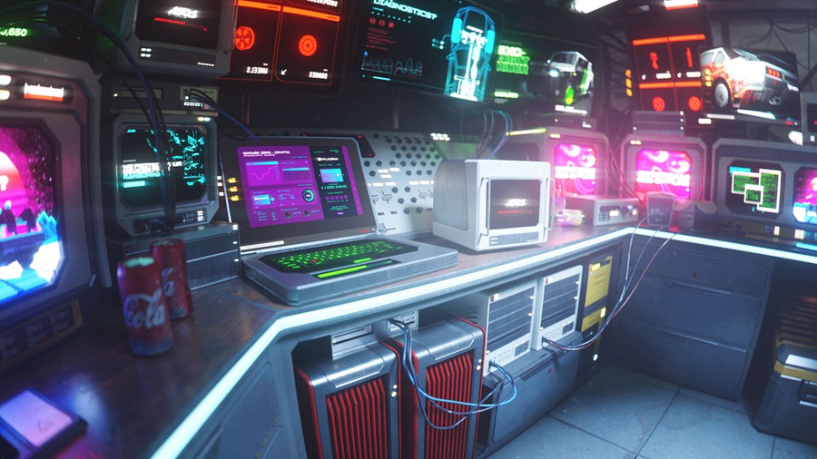 未来科幻赛博朋克反乌托邦工业车间手术室实验室3D模型Blender格式素材 KitBash3D – Cyberpunk Interiors 样机素材 第20张-素材湾丨精选海外优质设计素材资源 未来科幻赛博朋克反乌托邦工业车间手术室实验室3D模型Blender格式素材 KitBash3D – Cyberpunk Interiors 样机素材 sucaiwan.com