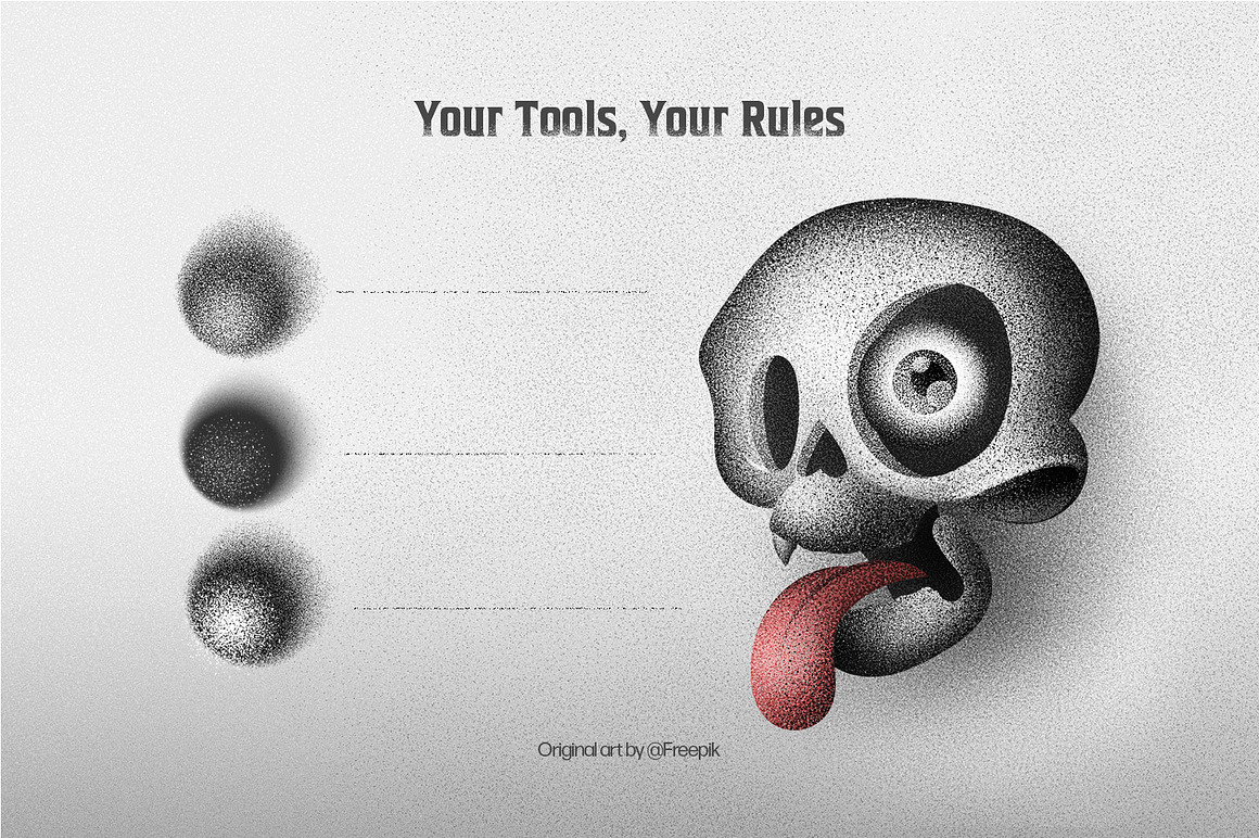 复古颗粒噪点谷砂砾纹理数字绘画procreate笔刷画笔设计素材 Grim Shader Procreate Brushes 笔刷资源 sucaiwan.com