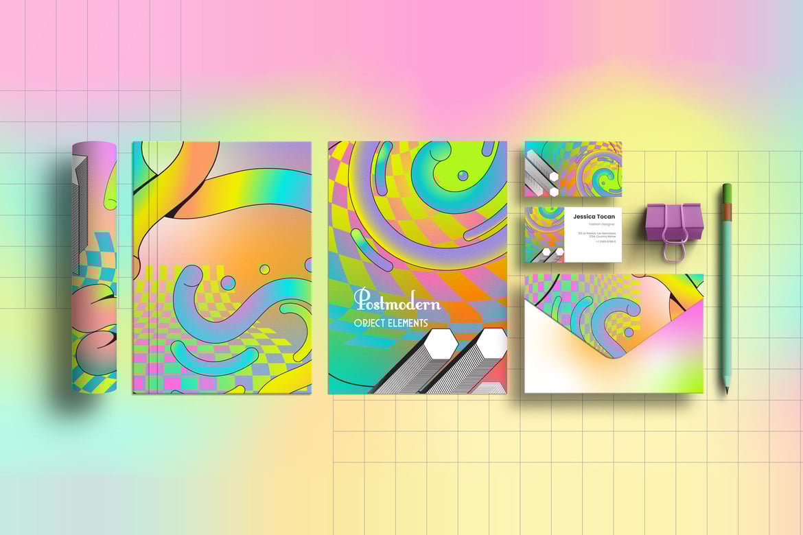 5款后现代趣味活力复古涂鸦渐变弥散光几何抽象艺术AI矢量PNG图形插画设计套装 Post Modern Geometric Shape Elements 图片素材 第8张-素材湾丨精选海外优质设计素材资源 5款后现代趣味活力复古涂鸦渐变弥散光几何抽象艺术AI矢量PNG图形插画设计套装 Post Modern Geometric Shape Elements 图片素材 sucaiwan.com