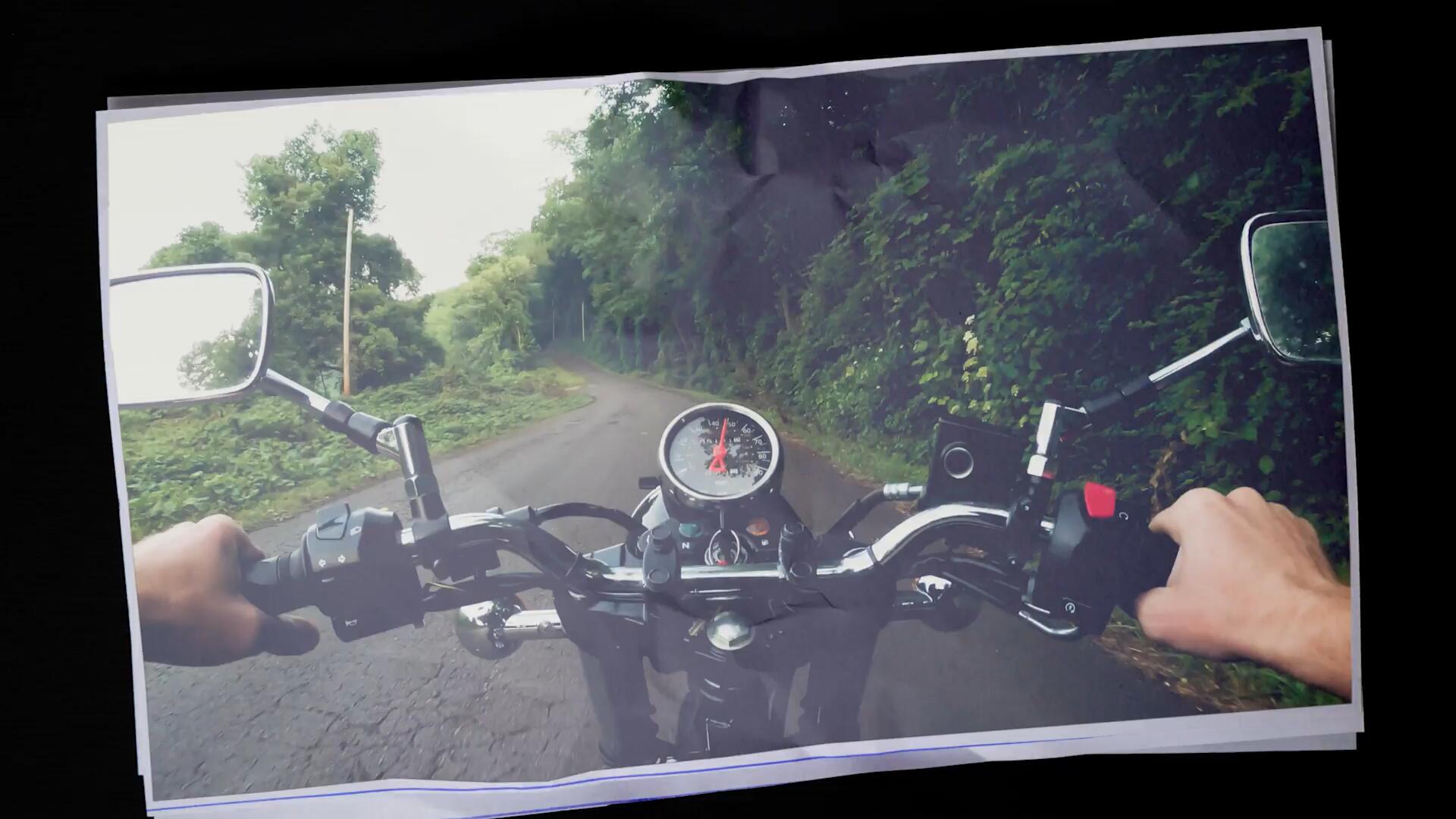 AE模板：复古褶皱纸张照片打印剪切拼贴风格转场过渡 , sucaiwan.com