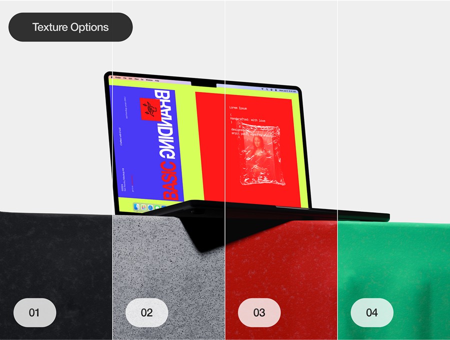 10款创意网站界面设计作品集贴图苹果MacBook Pro屏幕演示PS贴图样机模板 Macbook Pro Mockups – Basic Branding Mockup Kit 样机素材 第3张-素材湾丨精选海外优质设计素材资源 10款创意网站界面设计作品集贴图苹果MacBook Pro屏幕演示PS贴图样机模板 Macbook Pro Mockups – Basic Branding Mockup Kit 样机素材 sucaiwan.com