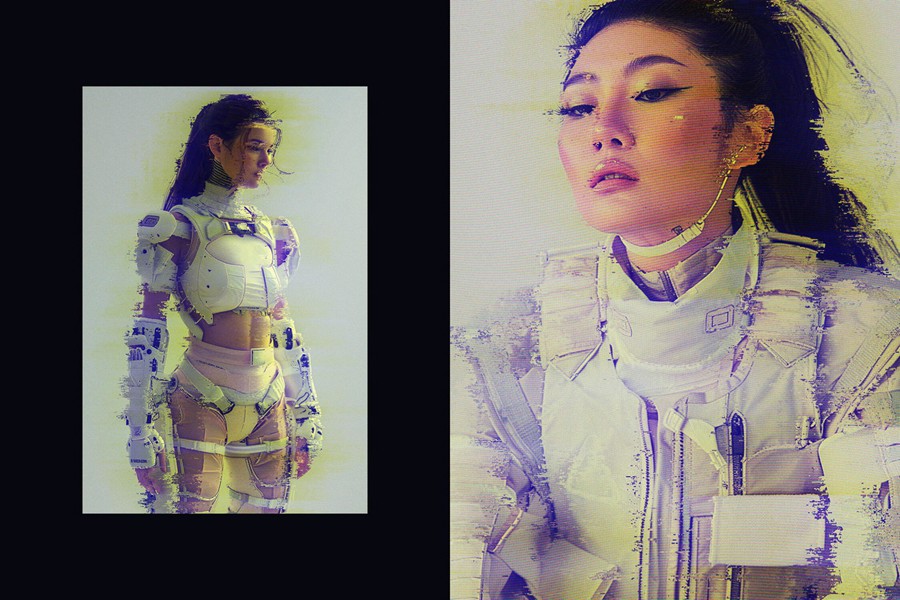 潮流crt信号故障模拟毛刺照片效果ps修图特效样机模板设计素材 Glitch CRT Screen Photo Effect 插件预设 第3张-素材湾丨精选海外优质设计素材资源 潮流crt信号故障模拟毛刺照片效果ps修图特效样机模板设计素材 Glitch CRT Screen Photo Effect 插件预设 sucaiwan.com