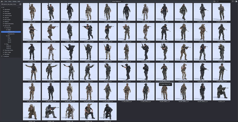 BMS特种部队士兵人物头盔衣服装备角色动作绑定3D模型FBX/OBJ/UE格式设计素材 BIG MEDIUM SMALL – Special Ops 样机素材 第9张-素材湾丨精选海外优质设计素材资源 BMS特种部队士兵人物头盔衣服装备角色动作绑定3D模型FBX/OBJ/UE格式设计素材 BIG MEDIUM SMALL – Special Ops 样机素材 sucaiwan.com