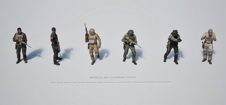 BMS特种部队士兵人物头盔衣服装备角色动作绑定3D模型FBX/OBJ/UE格式设计素材 BIG MEDIUM SMALL – Special Ops 样机素材 第12张-素材湾丨精选海外优质设计素材资源 BMS特种部队士兵人物头盔衣服装备角色动作绑定3D模型FBX/OBJ/UE格式设计素材 BIG MEDIUM SMALL – Special Ops 样机素材 sucaiwan.com