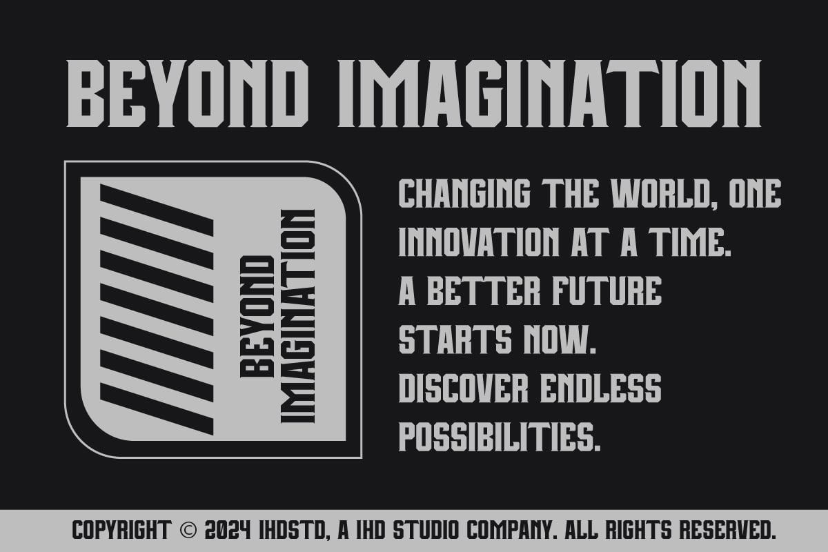 时尚未来派海报贴纸邀请函徽标设计衬线英文字体安装包 Bronze Champions Futuristic Display Font 设计素材 sucaiwan.com