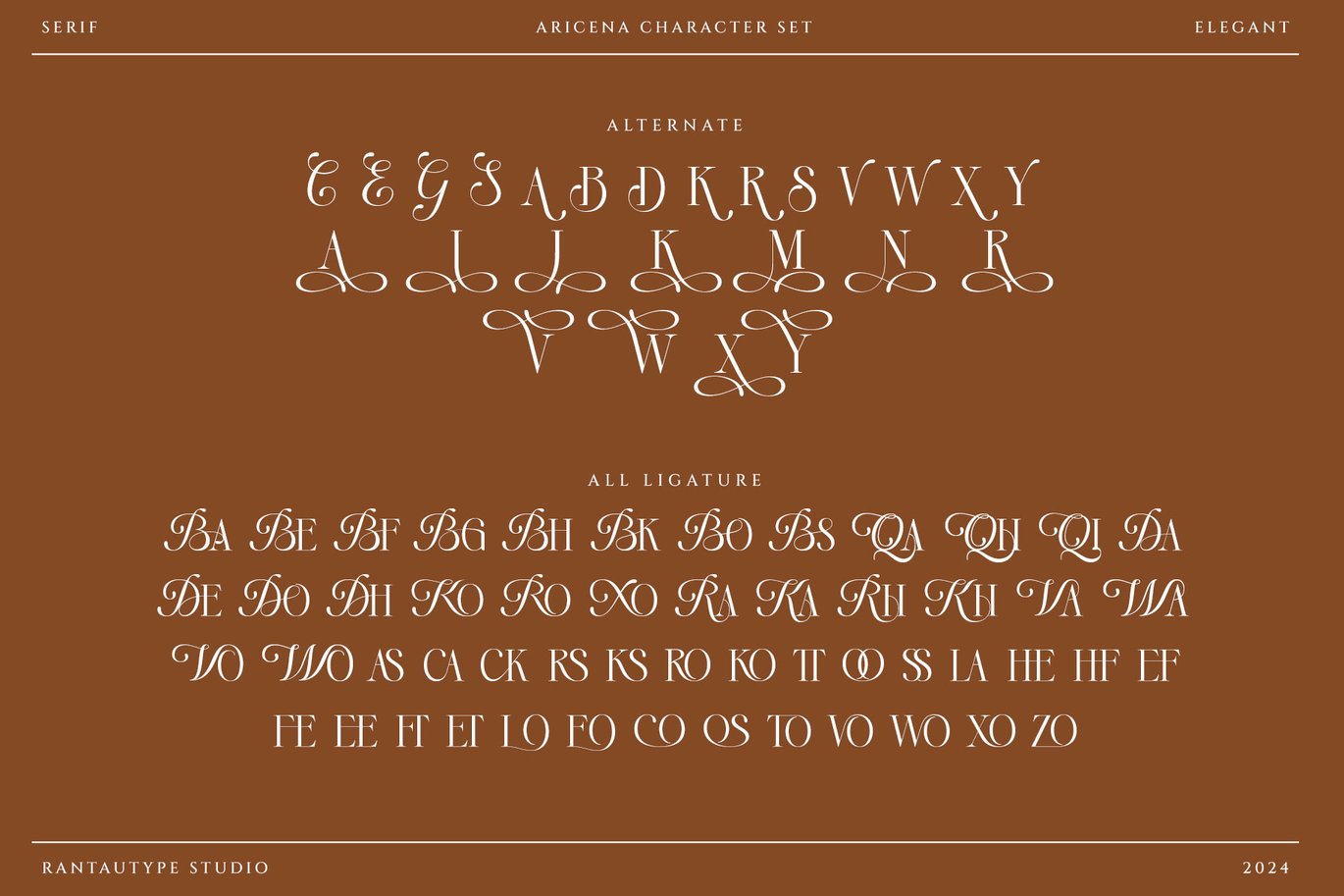 现代优雅品牌杂志标题婚礼设计衬线英文字体安装包 Aricena Elegant Serif Font 设计素材 第15张-素材湾丨精选海外优质设计素材资源 现代优雅品牌杂志标题婚礼设计衬线英文字体安装包 Aricena Elegant Serif Font 设计素材 sucaiwan.com