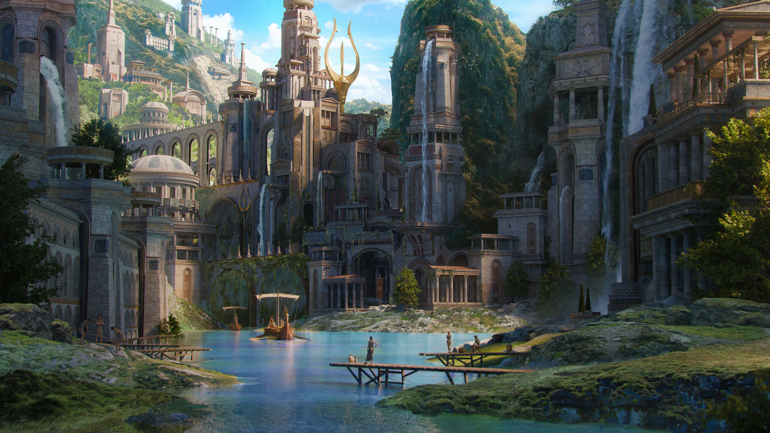 雄伟古典亚特兰蒂斯风格宫殿剧院寺庙码头模型Blender格式素材 KitBash3D – Atlantis 样机素材 第1张-素材湾丨精选海外优质设计素材资源 雄伟古典亚特兰蒂斯风格宫殿剧院寺庙码头模型Blender格式素材 KitBash3D – Atlantis 样机素材 sucaiwan.com