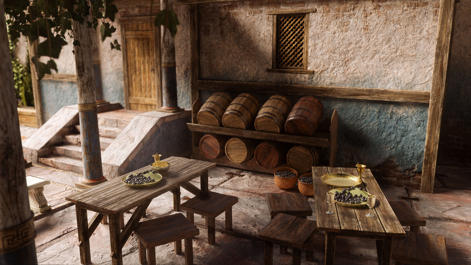 雄伟古典亚特兰蒂斯风格宫殿剧院寺庙码头模型Blender格式素材 KitBash3D – Atlantis 样机素材 第7张-素材湾丨精选海外优质设计素材资源 雄伟古典亚特兰蒂斯风格宫殿剧院寺庙码头模型Blender格式素材 KitBash3D – Atlantis 样机素材 sucaiwan.com