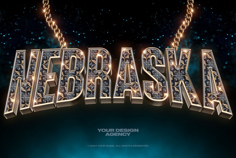 10款嘻哈说唱风吊坠3D金属钻石水晶字母项链服装标题特效字ps样机模板 Bling Bling Text Effects Vol.2 插件预设 第11张-素材湾丨精选海外优质设计素材资源 10款嘻哈说唱风吊坠3D金属钻石水晶字母项链服装标题特效字ps样机模板 Bling Bling Text Effects Vol.2 插件预设 sucaiwan.com