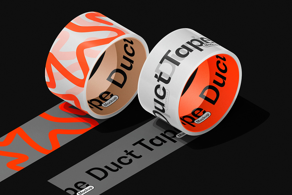 8款高级快递品牌VI设计胶带包装纸盒贴图效果图PS展示样机模板素材 Duct Tape & Box Mockups 样机素材 第5张-素材湾丨精选海外优质设计素材资源 8款高级快递品牌VI设计胶带包装纸盒贴图效果图PS展示样机模板素材 Duct Tape & Box Mockups 样机素材 sucaiwan.com