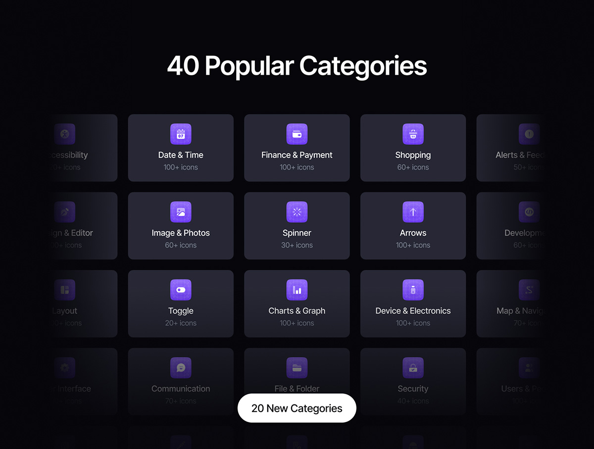 3000+款单色网站app界面设计矢量线条图标icons设计素材包 3000+ Solid Icon Styles | Uxercon Icon Library v2.0 图标素材 第5张-素材湾丨精选海外优质设计素材资源 3000+款单色网站app界面设计矢量线条图标icons设计素材包 3000+ Solid Icon Styles | Uxercon Icon Library v2.0 图标素材 sucaiwan.com