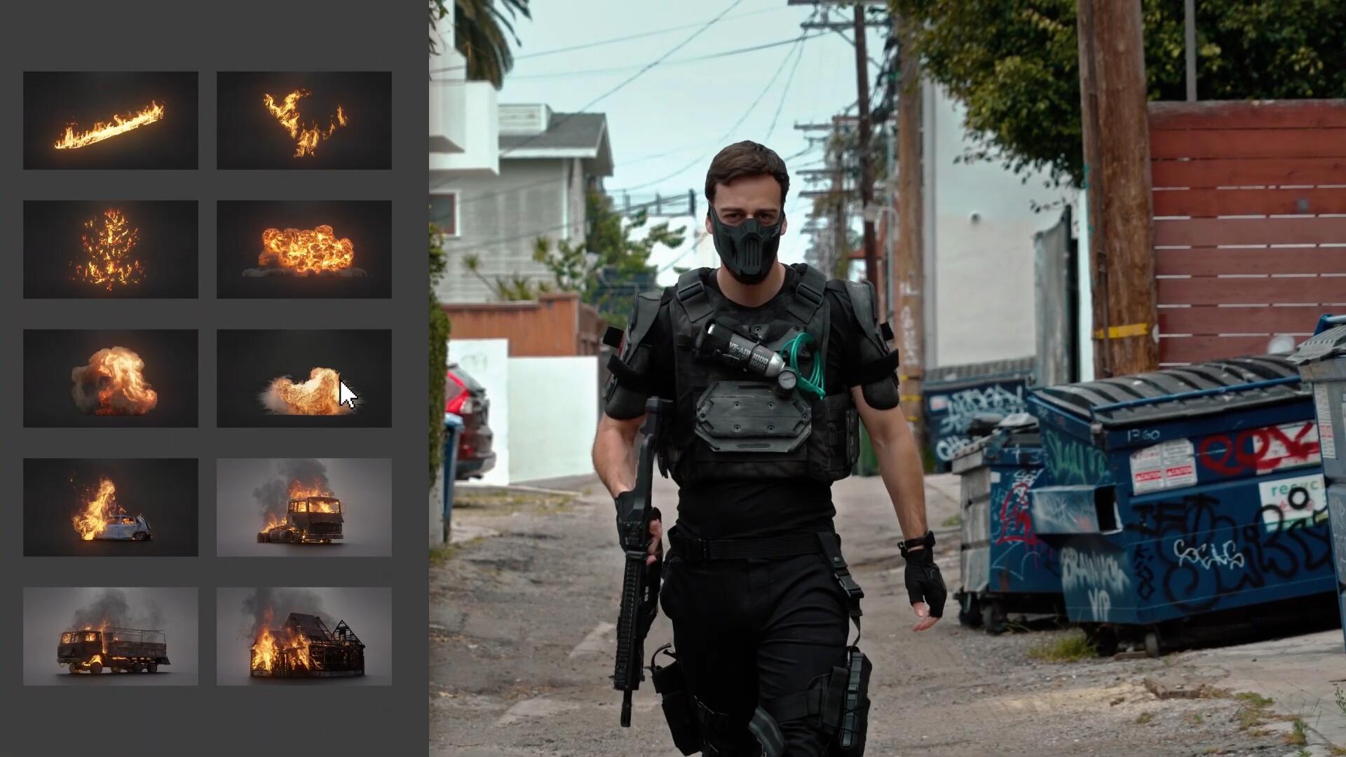 Bigfilms 146组视觉冲击火焰燃烧火星爆炸特效合成4K视频素材+透明背景通道 INFERNO Blockbuster Pack 影视音频 sucaiwan.com