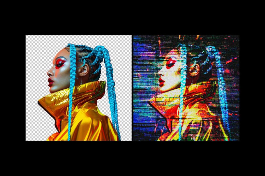 老式屏幕信号故障粗糙划痕像素风照片效果Ps特效滤镜样机模板素材 Glitch Pixels Screen Photo Effect 插件预设 第3张-素材湾丨精选海外优质设计素材资源 老式屏幕信号故障粗糙划痕像素风照片效果Ps特效滤镜样机模板素材 Glitch Pixels Screen Photo Effect 插件预设 sucaiwan.com