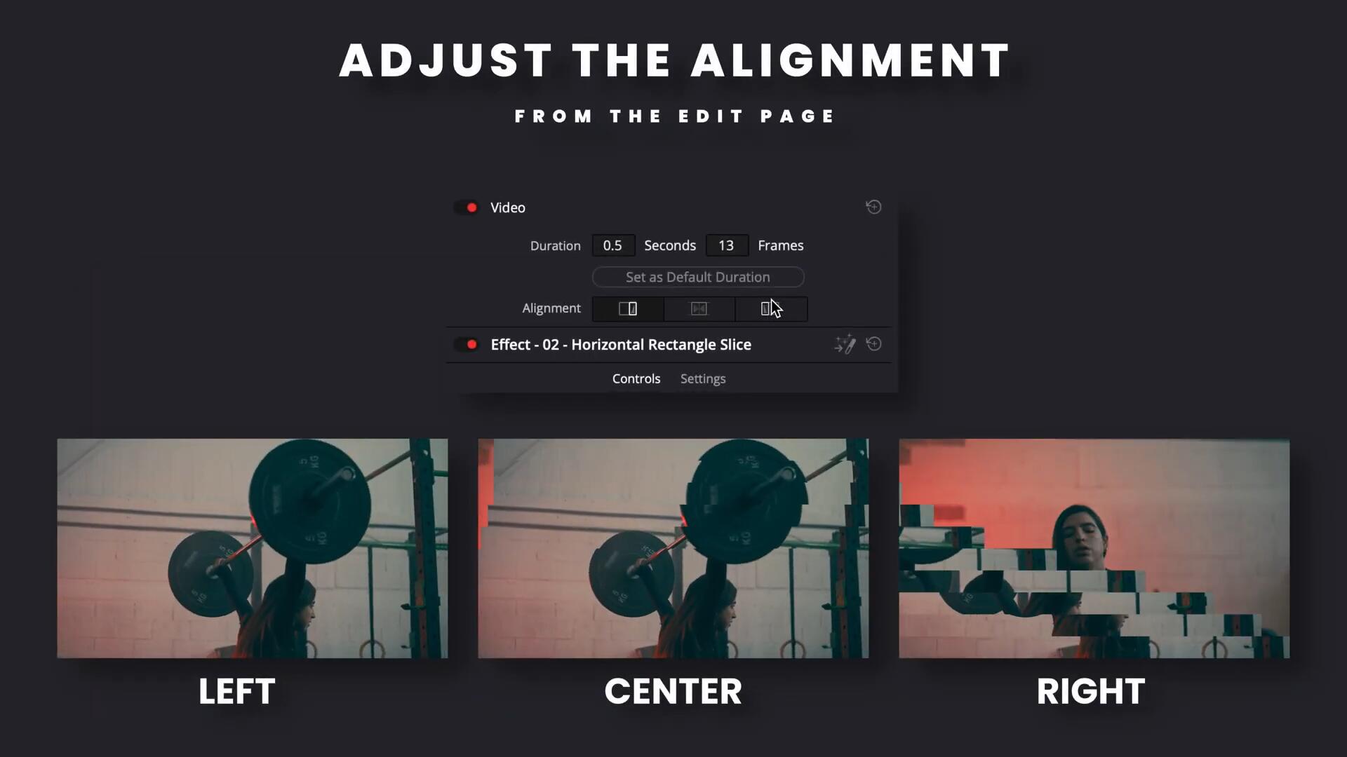 达芬奇预设：20个实用百叶切片画面分割视频转场效果 , sucaiwan.com