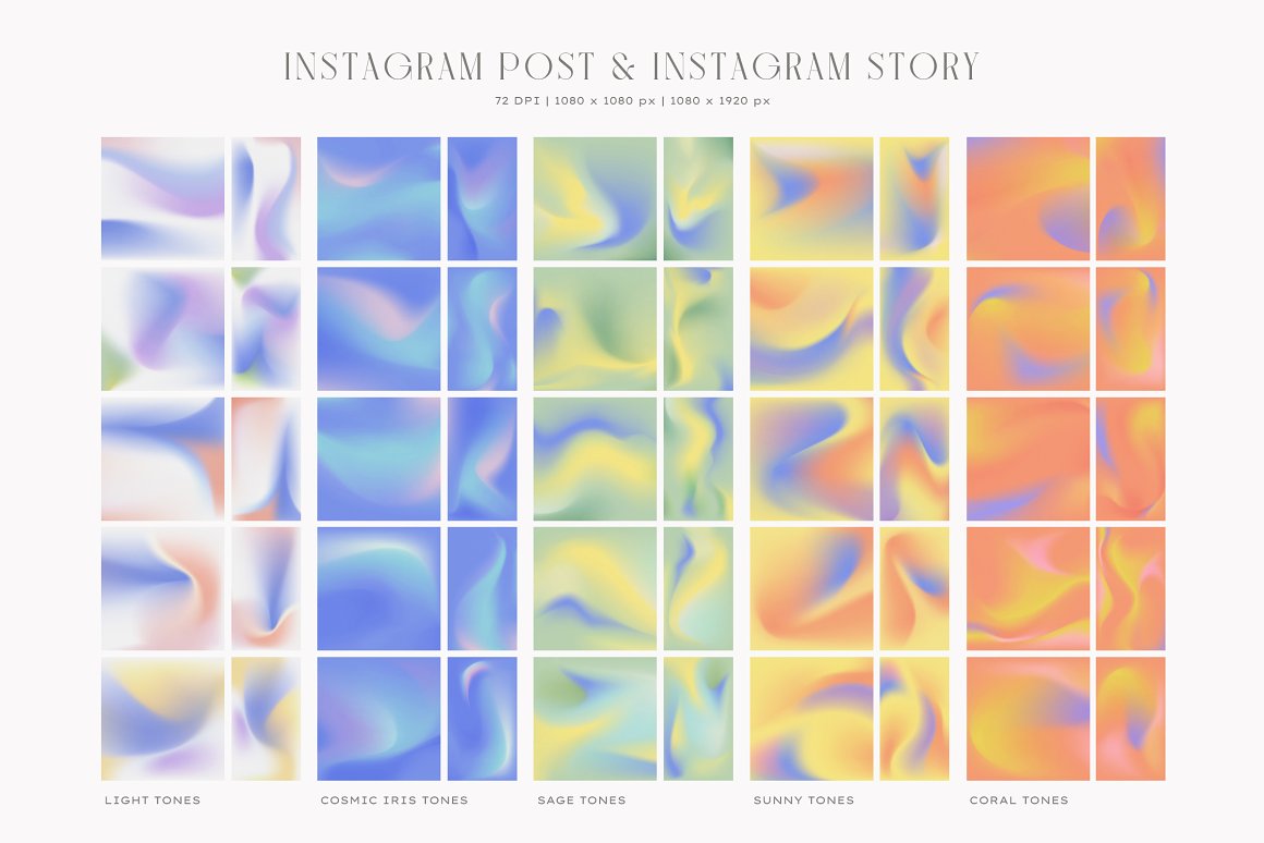 75款弥散光渐变颗粒噪点抽象平面海报背景设计套装Gradient Background Collection 图片素材 第13张-素材湾丨精选海外优质设计素材资源 75款弥散光渐变颗粒噪点抽象平面海报背景设计套装Gradient Background Collection 图片素材 sucaiwan.com