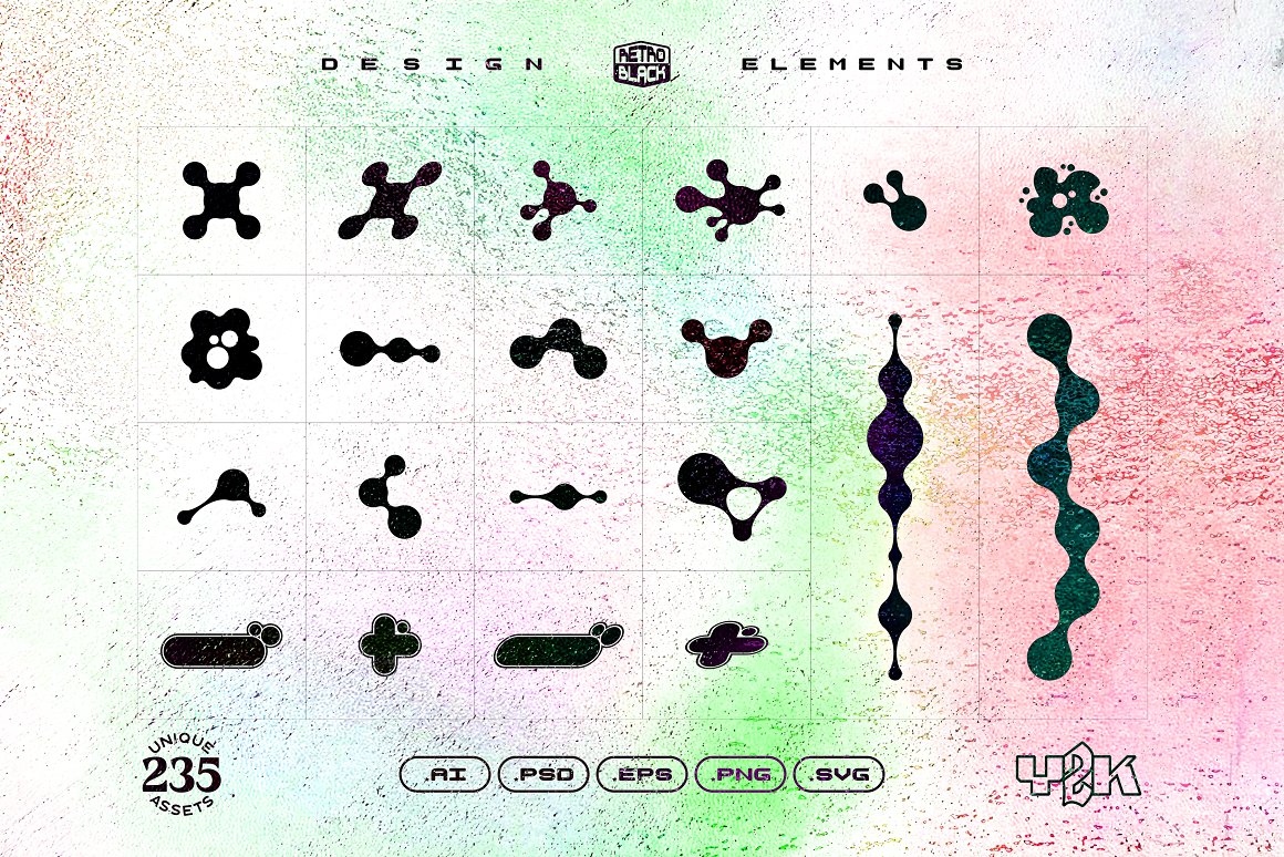 235款复古嘻哈Y2K酸性千禧风格赛博朋克矢量图形图标抽象表情包插画设计套装 235 Y2K Shapes, Icons and Elements 图片素材 第4张-素材湾丨精选海外优质设计素材资源 235款复古嘻哈Y2K酸性千禧风格赛博朋克矢量图形图标抽象表情包插画设计套装 235 Y2K Shapes, Icons and Elements 图片素材 sucaiwan.com