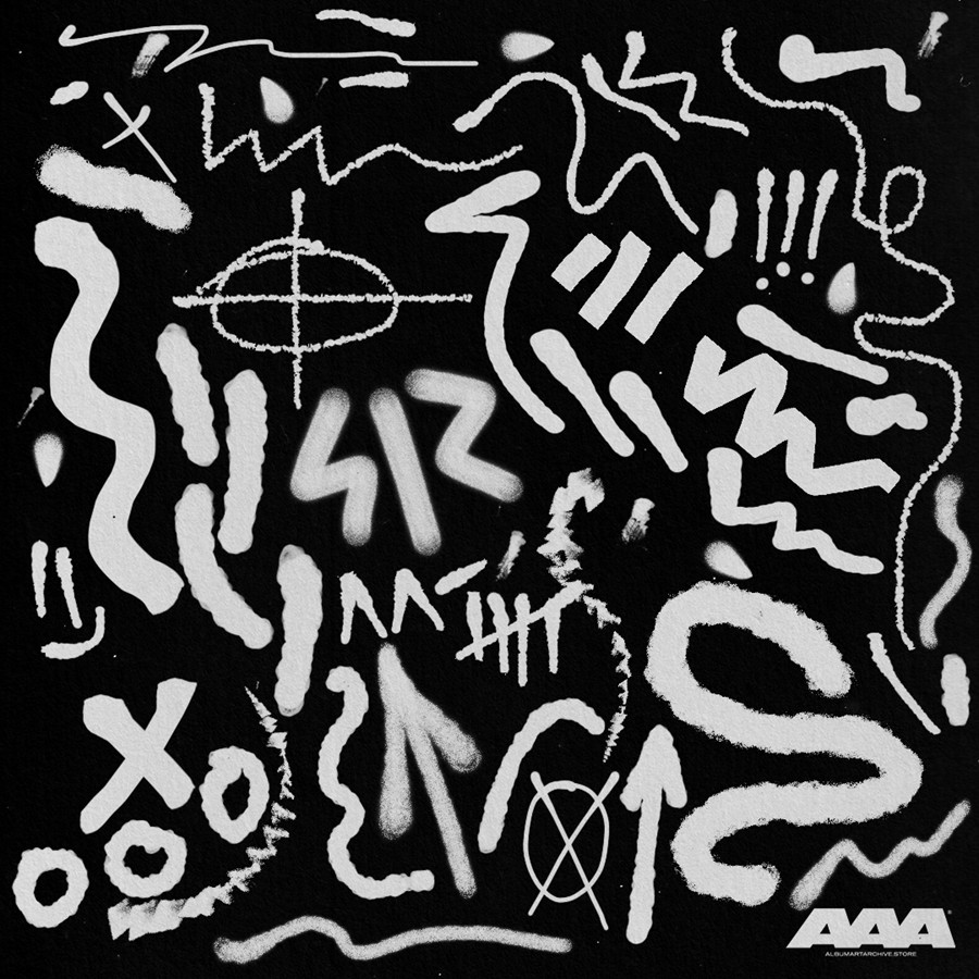 20款真实铅笔圆珠笔喷漆油漆海绵记号笔马克笔标记涂鸦手绘PS笔刷套装 Mixed Media Brush Kit 笔刷资源 sucaiwan.com