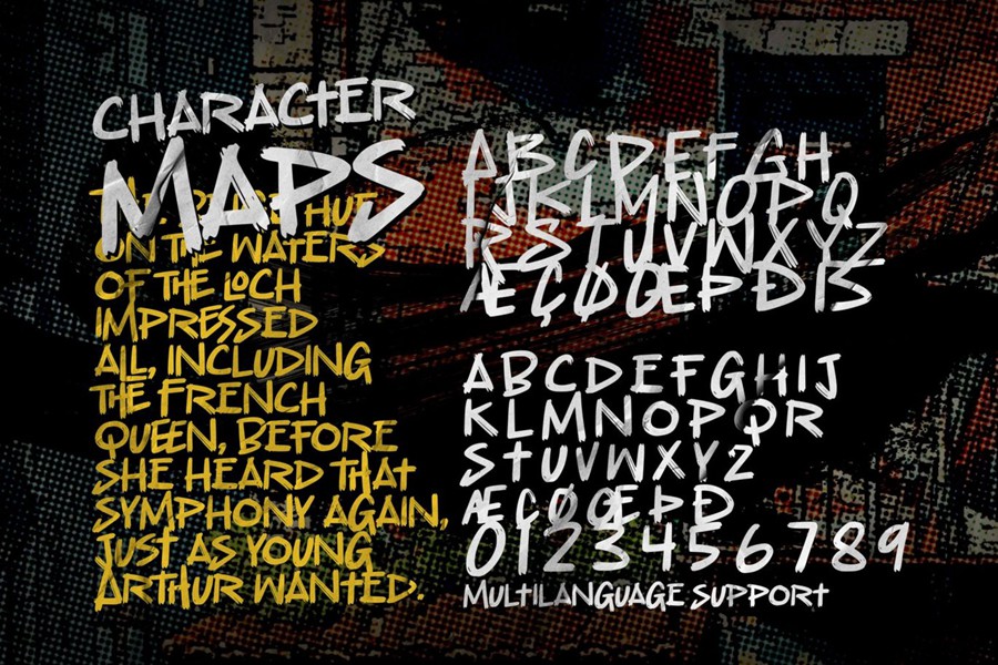 时尚叛逆风格海报徽标设计手绘画笔手写英文字体安装包 Raw Strokes – Fast Brush Font 设计教程 第9张-素材湾丨精选海外优质设计素材资源 时尚叛逆风格海报徽标设计手绘画笔手写英文字体安装包 Raw Strokes – Fast Brush Font 设计教程 sucaiwan.com