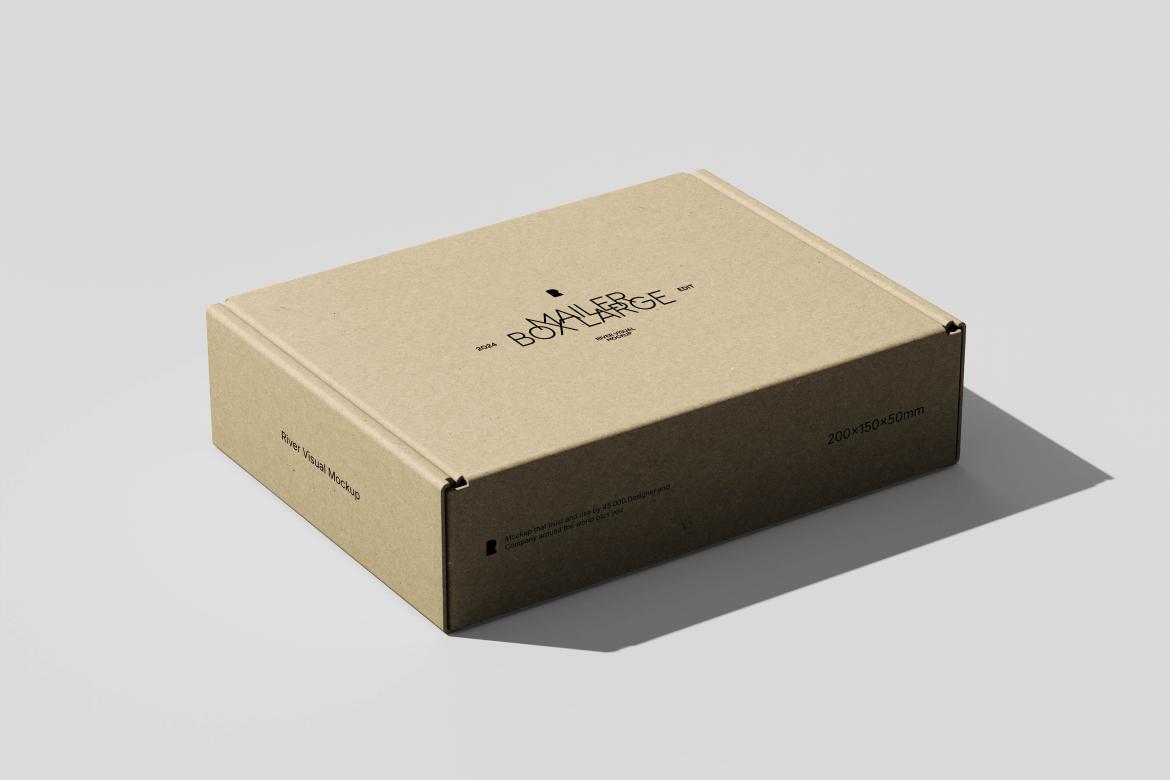 8款逼真产品快递包装纸盒设计展示效果图Ps贴图样机模板素材 Mailer Box Large Size Packaging Mockup 样机素材 第3张-素材湾丨精选海外优质设计素材资源 8款逼真产品快递包装纸盒设计展示效果图Ps贴图样机模板素材 Mailer Box Large Size Packaging Mockup 样机素材 sucaiwan.com