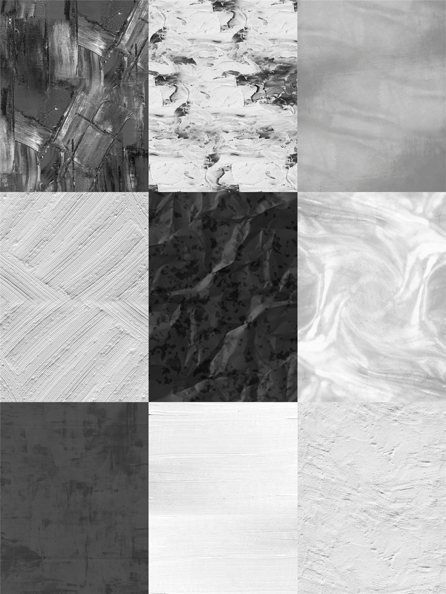 209款做旧粗糙涂鸦艺术单色女性动物纸片线条丙烯酸笔触纹理拼贴画PNG免抠图设计素材 Monochrome Collage Pack 图片素材 sucaiwan.com