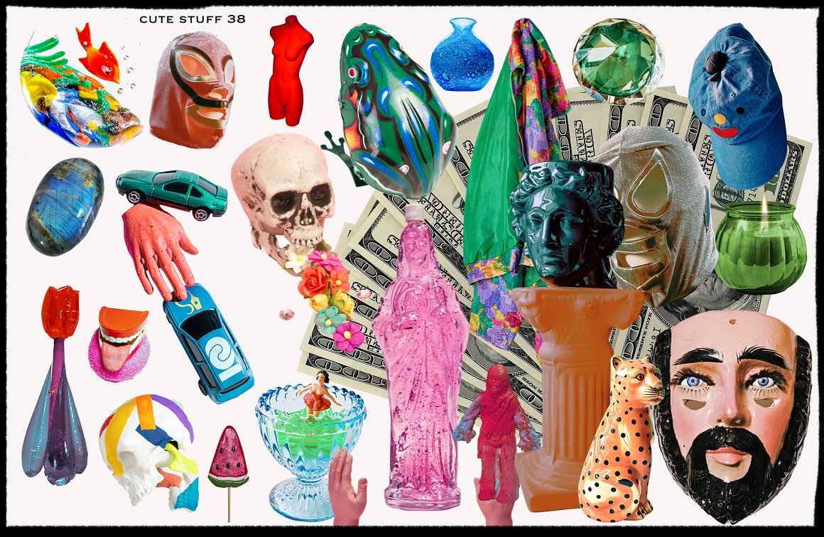 1900+赛博朋克未来机能拼贴艺术人物汽车花卉动物雕像复古涂鸦酸性剪纸纸片PNG图形元素素材 1900+ Ultimate Collage Elements 图片素材 sucaiwan.com