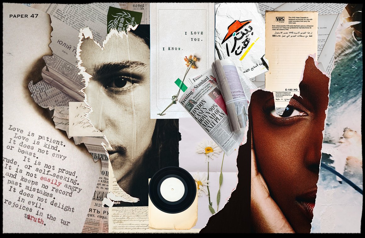 1900+赛博朋克未来机能拼贴艺术人物汽车花卉动物雕像复古涂鸦酸性剪纸纸片PNG图形元素素材 1900+ Ultimate Collage Elements 图片素材 sucaiwan.com