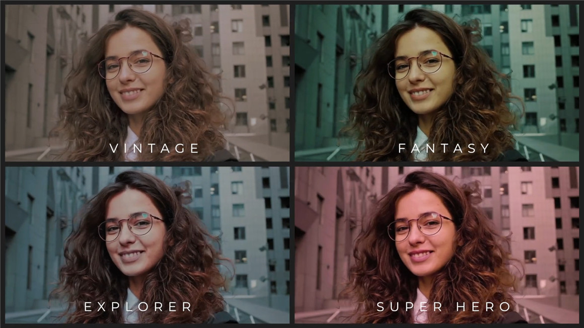 120个复古好莱坞大气黑白冷色调动作片恐怖流行电影lut调色预设包 LenoFX – Cinematic LUTs 插件预设 sucaiwan.com