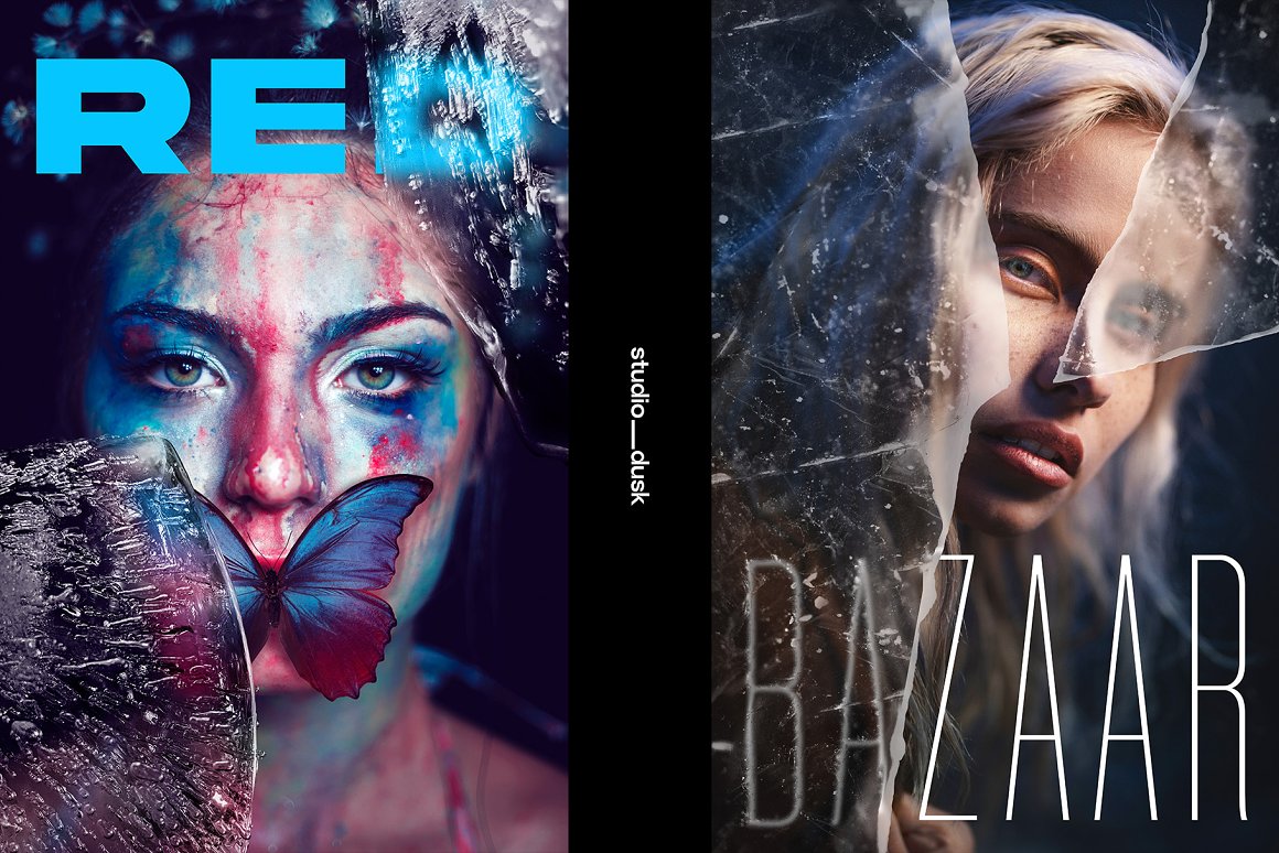 36款质感透明冰块模糊玻璃冰霜结晶特效图片设计后期处理PSD样机套装The Fridge – Frozen Photo Effects 插件预设 第7张-素材湾丨精选海外优质设计素材资源 36款质感透明冰块模糊玻璃冰霜结晶特效图片设计后期处理PSD样机套装The Fridge – Frozen Photo Effects 插件预设 sucaiwan.com