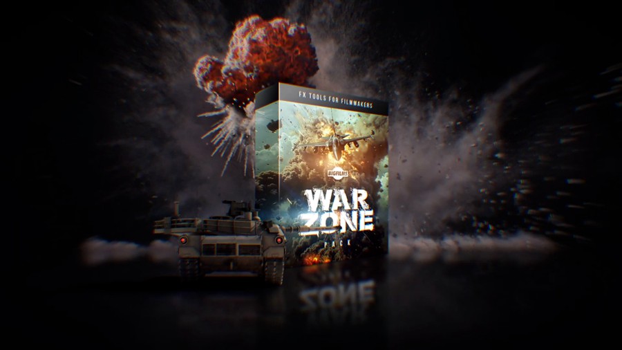 Bigfilms – WARZONE Pack 538组飞机坦克战斗机直升机导弹火焰爆炸战争特效合成4K视频素材+透明背景通道 , sucaiwan.com