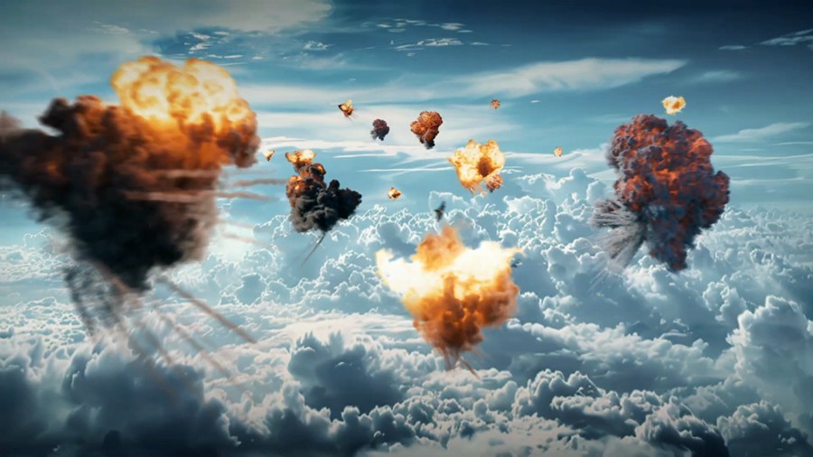 Bigfilms – WARZONE Pack 538组飞机坦克战斗机直升机导弹火焰爆炸战争特效合成4K视频素材+透明背景通道 , sucaiwan.com