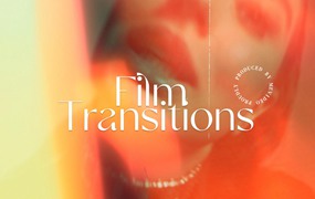 Film Transitions 20个复古老电影胶片燃烧损伤漏光视频剪辑叠加转场过渡+音效