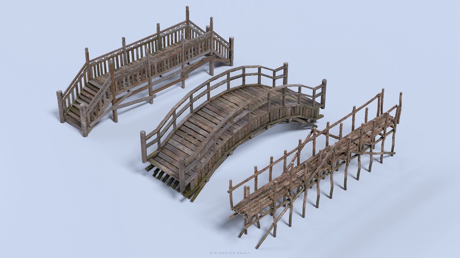 复古海边渔村小镇房屋桥梁木船3D模型UE格式素材 Water Village – BMS Kitbash Set 样机素材 第14张-素材湾丨精选海外优质设计素材资源 复古海边渔村小镇房屋桥梁木船3D模型UE格式素材 Water Village – BMS Kitbash Set 样机素材 sucaiwan.com