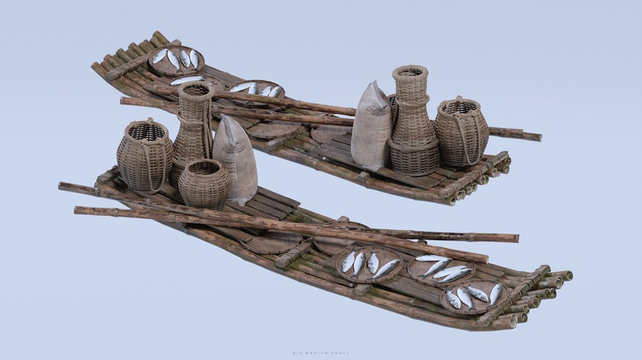 复古海边渔村小镇房屋桥梁木船3D模型UE格式素材 Water Village – BMS Kitbash Set 样机素材 第15张-素材湾丨精选海外优质设计素材资源 复古海边渔村小镇房屋桥梁木船3D模型UE格式素材 Water Village – BMS Kitbash Set 样机素材 sucaiwan.com