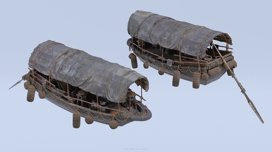 复古海边渔村小镇房屋桥梁木船3D模型UE格式素材 Water Village – BMS Kitbash Set 样机素材 第17张-素材湾丨精选海外优质设计素材资源 复古海边渔村小镇房屋桥梁木船3D模型UE格式素材 Water Village – BMS Kitbash Set 样机素材 sucaiwan.com