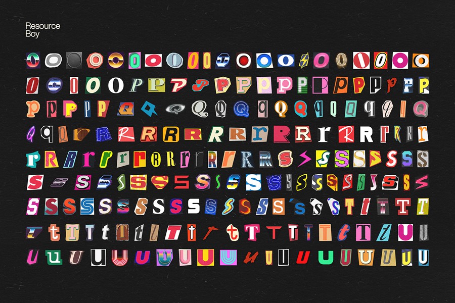 1000+潮流复古剪纸拼贴风格英文字母符号数字PNG免抠图设计素材 1000+ Ransom Note Letters 图片素材 第7张-素材湾丨精选海外优质设计素材资源 1000+潮流复古剪纸拼贴风格英文字母符号数字PNG免抠图设计素材 1000+ Ransom Note Letters 图片素材 sucaiwan.com