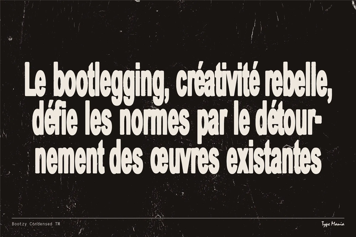 英文字体:复古Y2K粗犷磨损印刷出血趣味logo标题排版无衬线装饰英文字体 Bootzy Condensed TM – Rugged Font 设计素材 第3张-素材湾丨精选海外优质设计素材资源 英文字体:复古Y2K粗犷磨损印刷出血趣味logo标题排版无衬线装饰英文字体 Bootzy Condensed TM – Rugged Font 设计素材 sucaiwan.com