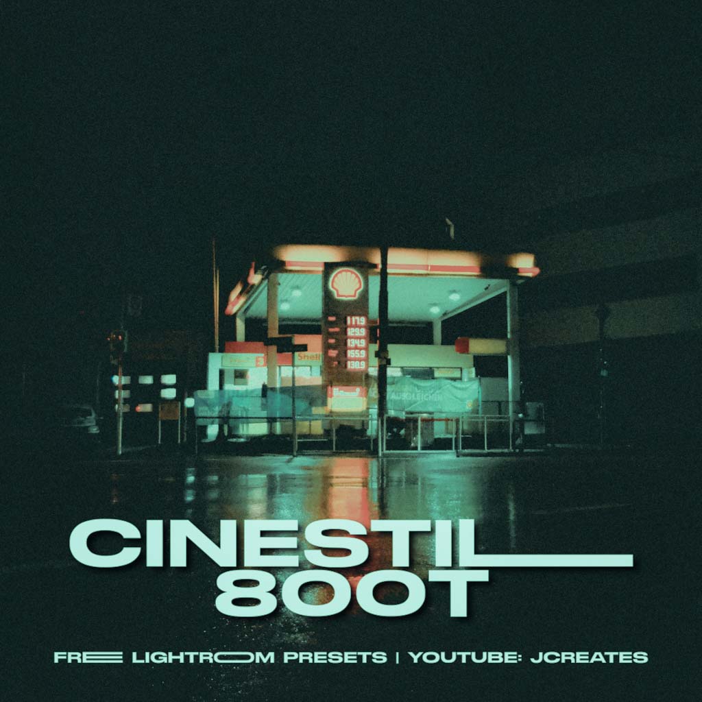 复古胶片夜间弱光城市街头摄影LR预设 Cinematic Film Photography at Night – CineStill 800T . sucaiwan.com