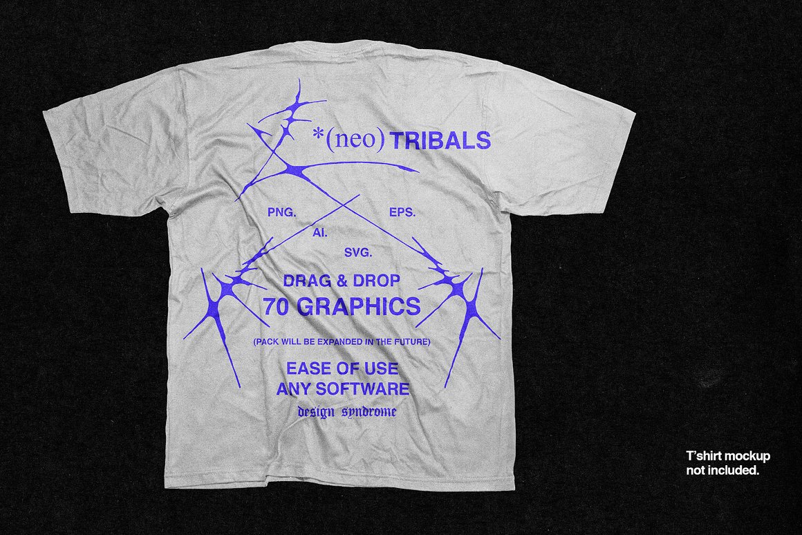Design Syndrome 70个新潮嘻哈极简主义线条服装T恤卫衣图案设计矢量图形素材包 Tribals Graphics Pack 图片素材 第3张-素材湾丨精选海外优质设计素材资源 Design Syndrome 70个新潮嘻哈极简主义线条服装T恤卫衣图案设计矢量图形素材包 Tribals Graphics Pack 图片素材 sucaiwan.com