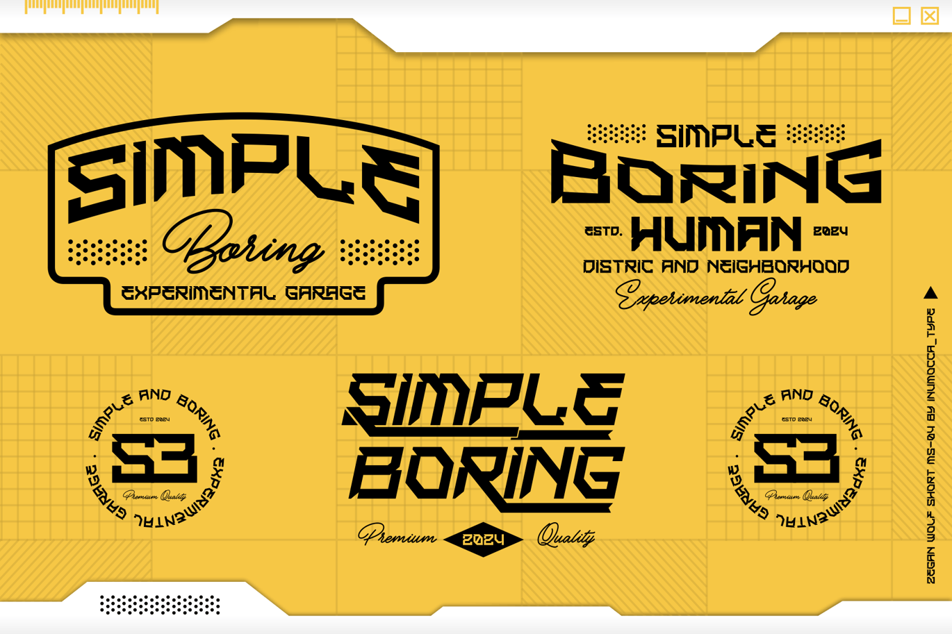 未来派赛博朋克品牌杂志网站界面游戏设计装饰英文字体安装包 ZW Short 设计素材 第3张-素材湾丨精选海外优质设计素材资源 未来派赛博朋克品牌杂志网站界面游戏设计装饰英文字体安装包 ZW Short 设计素材 sucaiwan.com