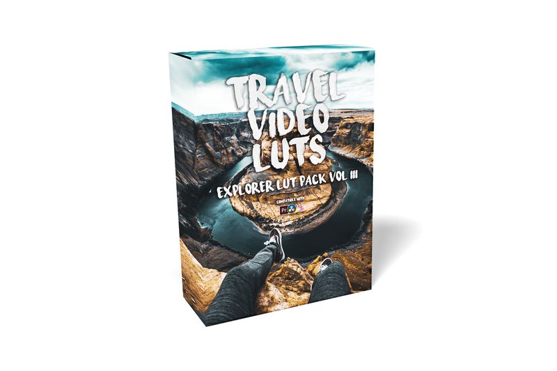 油管网红Ryan Nangle旅拍电影级色彩分级LUT调色预设 Ryan nangle Travel Video LUTs - Explorer LUT Pack Vol 3 , sucaiwan.com