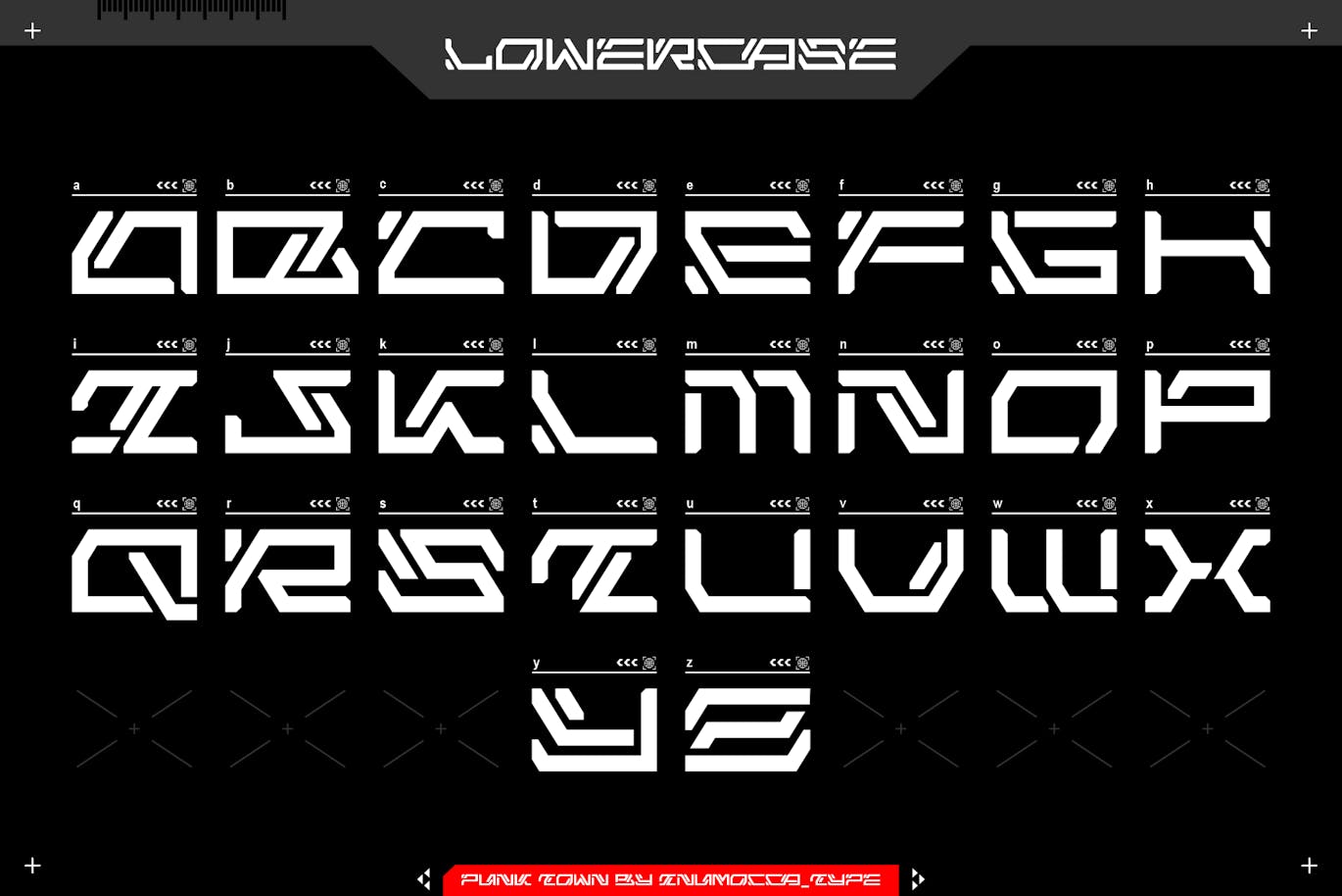 未来科幻电影海报杂志网站界面设计装饰英文字体安装包 Punk Town 设计素材 sucaiwan.com