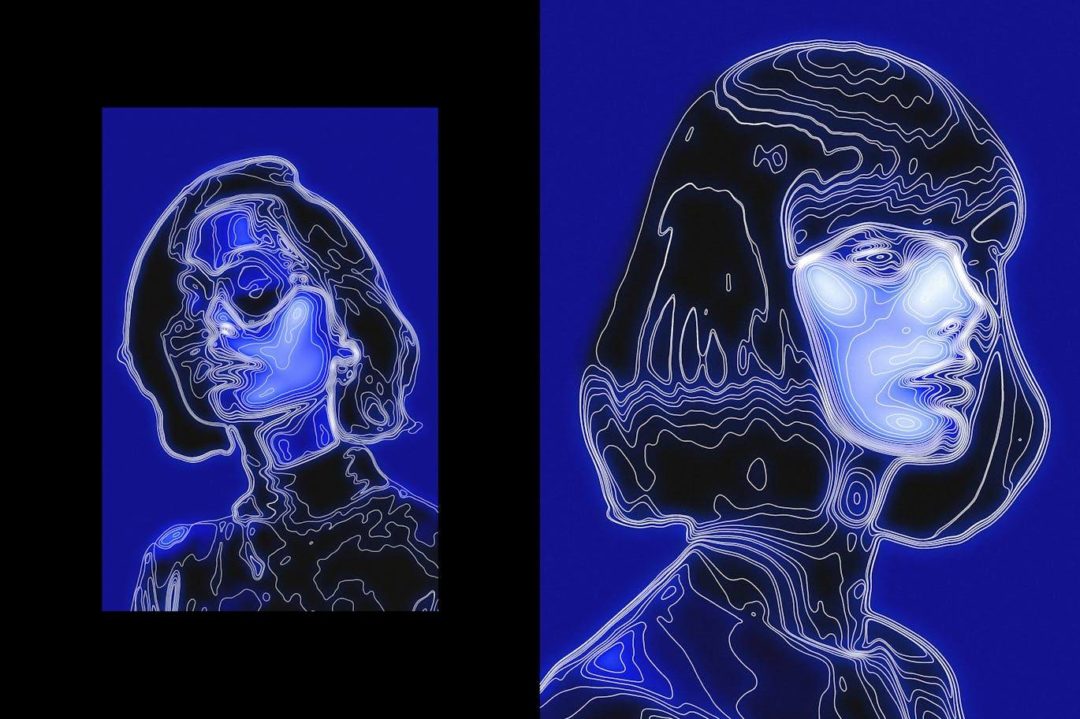 视觉冲击等高线发光抽象艺术人像照片ps修图特效样机模板素材 Liquid Neon Photo Effect 插件预设 第4张-素材湾丨精选海外优质设计素材资源 视觉冲击等高线发光抽象艺术人像照片ps修图特效样机模板素材 Liquid Neon Photo Effect 插件预设 sucaiwan.com