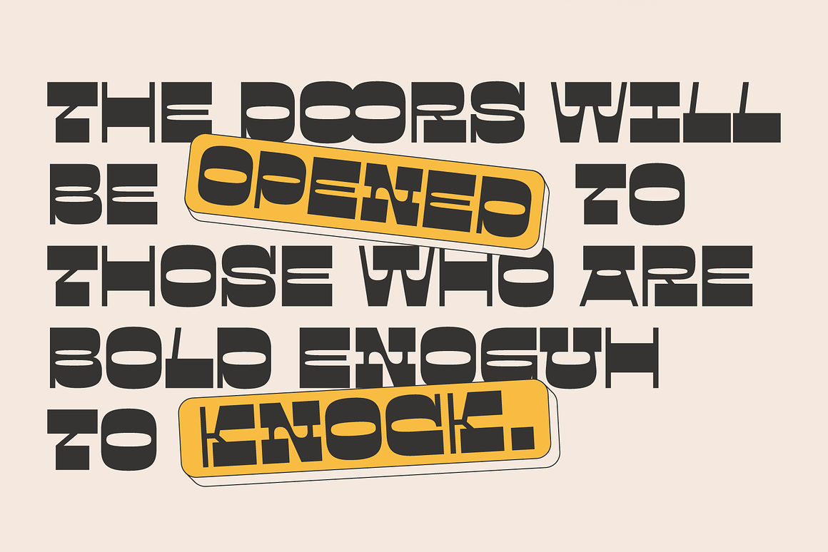 复古怀旧逆反差品牌海报徽标设计装饰英文字体安装包 Gunarti – Wide Western Font 设计素材 sucaiwan.com