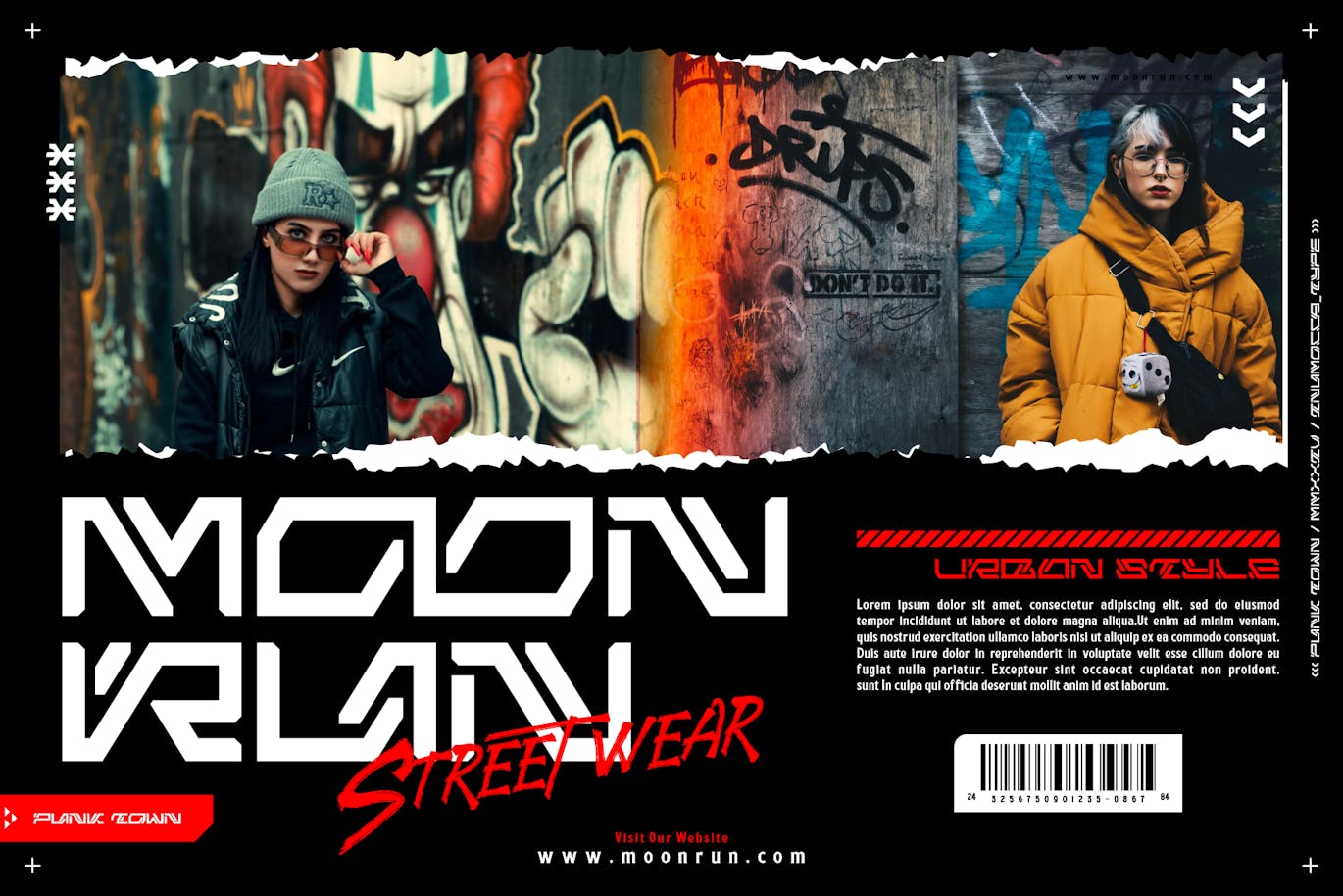 未来科幻电影海报杂志网站界面设计装饰英文字体安装包 Punk Town 设计素材 sucaiwan.com