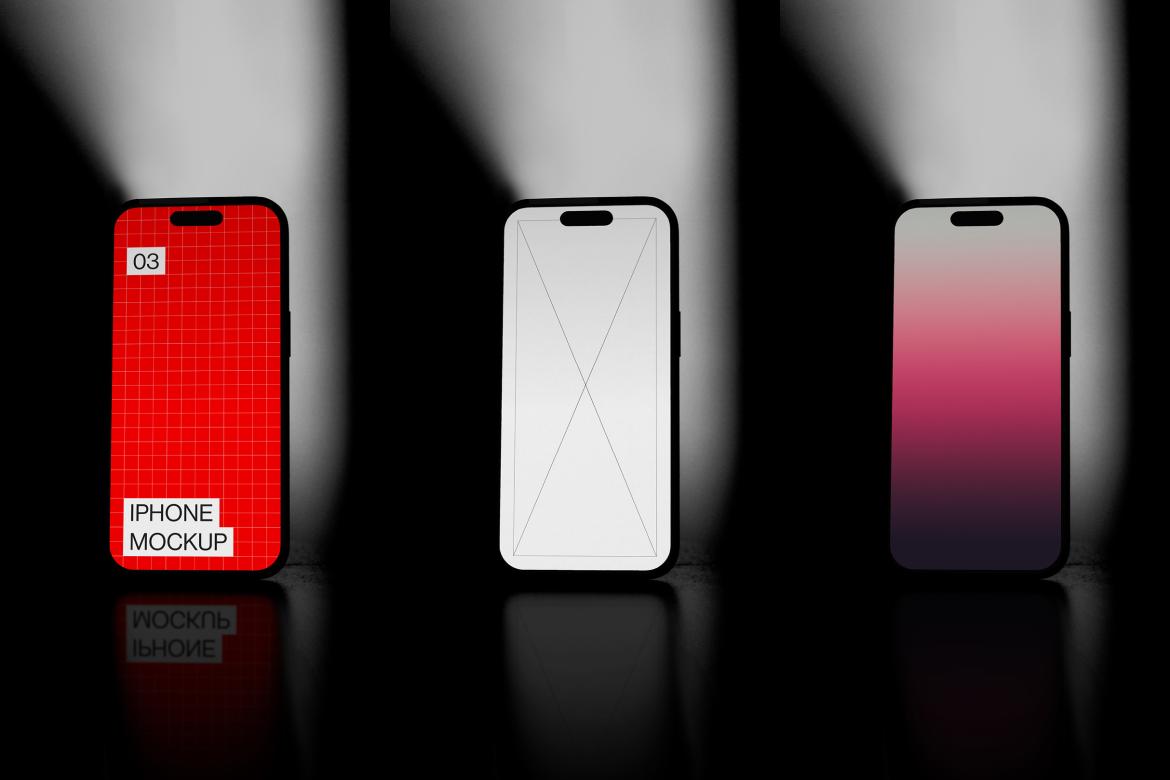 10款时尚逼真苹果iPhone 15 Pro手机屏幕演示效果图PS贴图样机模板素材 10 iPhone 15 Pro Mockups Bundle 样机素材 第4张-素材湾丨精选海外优质设计素材资源 10款时尚逼真苹果iPhone 15 Pro手机屏幕演示效果图PS贴图样机模板素材 10 iPhone 15 Pro Mockups Bundle 样机素材 sucaiwan.com