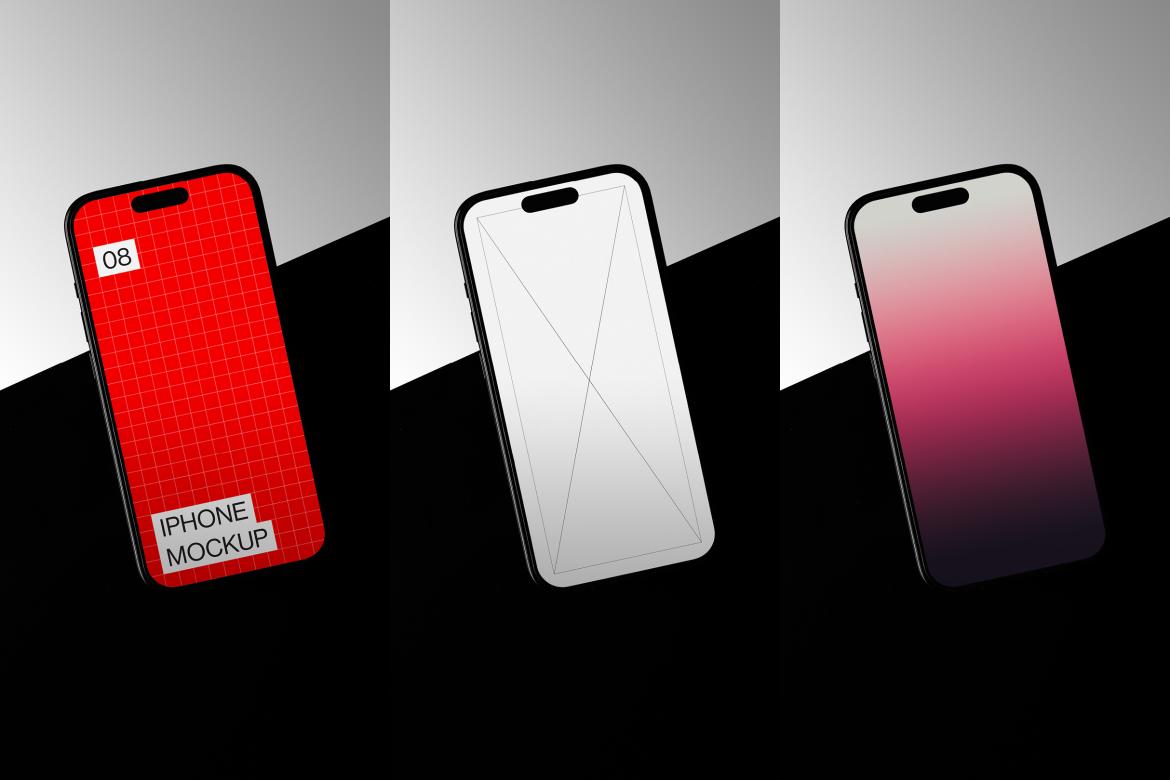 10款时尚逼真苹果iPhone 15 Pro手机屏幕演示效果图PS贴图样机模板素材 10 iPhone 15 Pro Mockups Bundle 样机素材 第9张-素材湾丨精选海外优质设计素材资源 10款时尚逼真苹果iPhone 15 Pro手机屏幕演示效果图PS贴图样机模板素材 10 iPhone 15 Pro Mockups Bundle 样机素材 sucaiwan.com